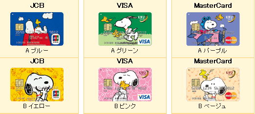 キャラクター系クレジットカード クレジットカードの種類